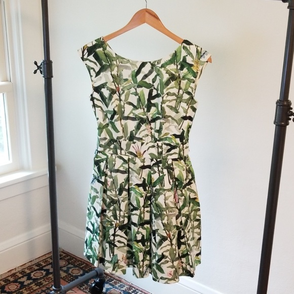 ASOS Dresses & Skirts - ASOS Modcloth Fluttering Romance Botanical Palm